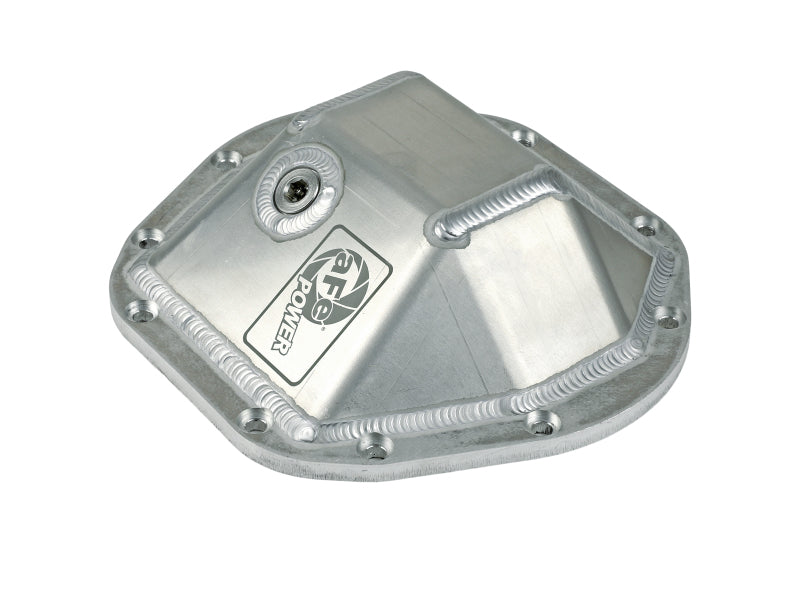aFe 97-18 Jeep Wrangler TJ/JK Dana 44 Street Series Differential Cover w/ Machined Fins - Aluminum - Burkken Auto Parts