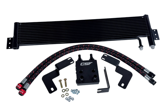 CSF 2021+ Ford Bronco 2.7L EcoBoost External Transmission Oil Cooler Kit - Burkken Auto Parts