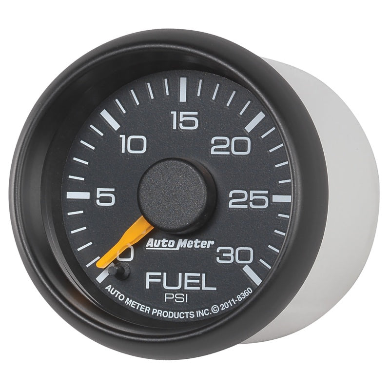 Autometer Factory Match Chevy 2-1/16in FSE 0-30 PSI Fuel Pressure Gauge - Burkken Auto Parts