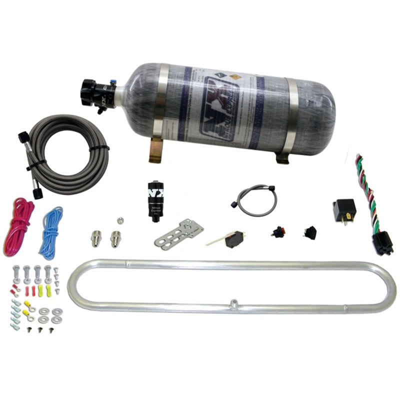 Nitrous Express N-Tercooler System w/Composite Bottle (Remote Mount Solenoid) - Burkken Auto Parts