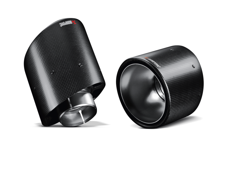 Akrapovic 08-14 Mitsubishi Lancer Evolution Tail Pipe Set (Carbon) - Burkken Auto Parts