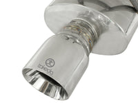 aFe Takeda Exhaust 2.5in Dia 304SS Axle-Back w/Polished Tip 06-11 Honda Civic EX Sedan L4 1.8L - Burkken Auto Parts