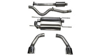 Corsa 2012-2025 Scion FRS / Subaru BRZ Polished Sport Cat-Back Exhaust - Burkken Auto Parts