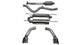 Corsa 2012-2025 Scion FRS / Subaru BRZ Polished Sport Cat-Back Exhaust - Burkken Auto Parts