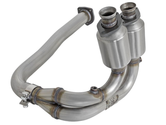 aFe Power Direct Fit Catalytic Converter Replacements Front 00-03 Jeep Wrangler (TJ) I6-4.0L - Burkken Auto Parts