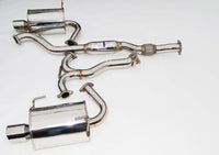 Invidia 08-09 WRX Sedan Q300 Dual Stainless Steel Tip Cat-back Exhaust - Burkken Auto Parts