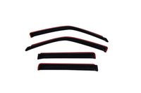 AVS 98-18 Lincoln Navigator Ventvisor In-Channel Front & Rear Window Deflectors 4pc - Smoke - Burkken Auto Parts