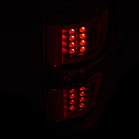 ANZO 2009-2013 Ford F-150 LED Taillights Black - Burkken Auto Parts