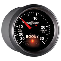 Autometer Sport-Comp II 52mm 30 IN HG / 30 PSI Electronic Boost/Vacuum Gauge - Burkken Auto Parts