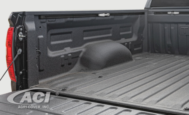 Access LOMAX Tri-Fold Cover 2022 Toyota Tundra 5Ft./6in. Bed w/ deck rail - Matte Black - Burkken Auto Parts