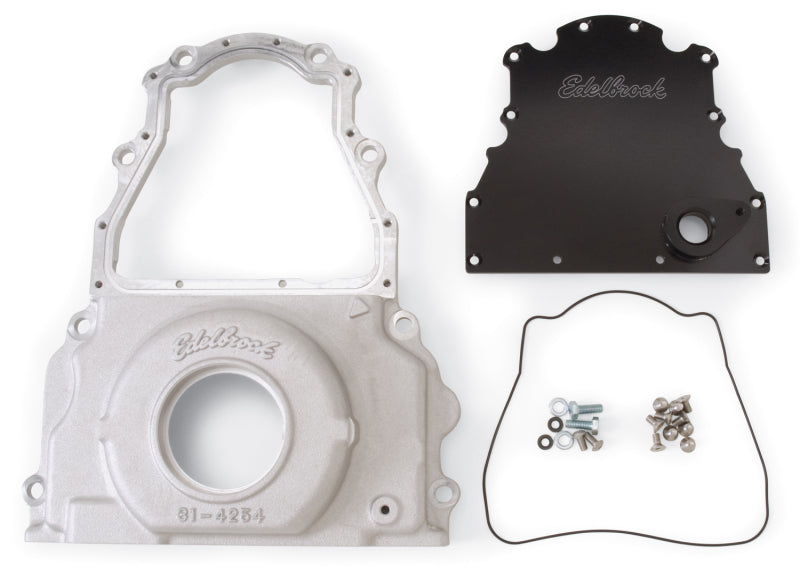 Edelbrock Timing Cover 2-Piece for GM Gen 4 Ls-Series - Burkken Auto Parts