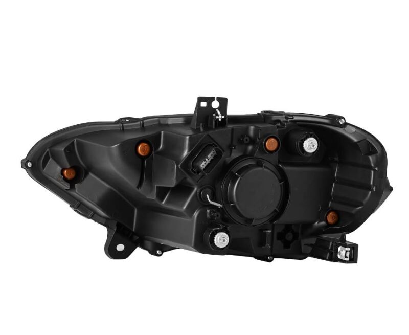 AlphaRex 18-20 Ford Mustang NOVA LED Proj Headlights Black w/Activ Light/Seq Signal/Switch DRL - Burkken Auto Parts