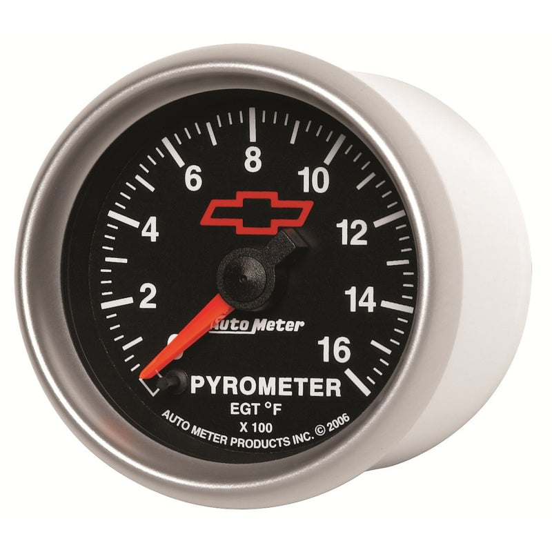 Autometer GM Full Sweep Electric 52mm 0-1600 degree F Pyrometer - Burkken Auto Parts