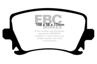 EBC 06-13 Audi A3 2.0 Turbo (Girling rear caliper) Redstuff Rear Brake Pads - Burkken Auto Parts