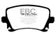 EBC 06-13 Audi A3 2.0 Turbo (Girling rear caliper) Redstuff Rear Brake Pads - Burkken Auto Parts