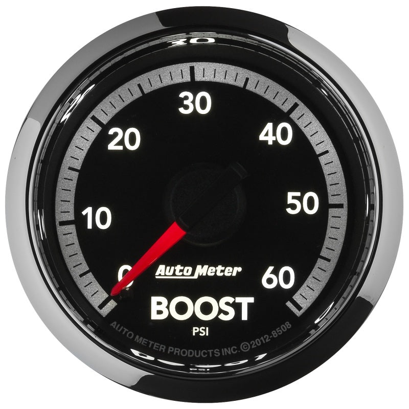 Autometer Gen4 Dodge Factory Match 52.4mm Mechanical 0-60 PSI Boost Gauge - Burkken Auto Parts