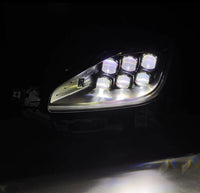 AlphaRex 21-23 Toyota GR86 / Subaru BRZ NOVA Series LED Projector Headlights - Black - Burkken Auto Parts