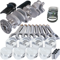 Eagle Chevy 400 3.875in Crank 6.000in H-Beam Stroker Rods -10.8cc 4.125in Pistons Rotating Assembly - Burkken Auto Parts