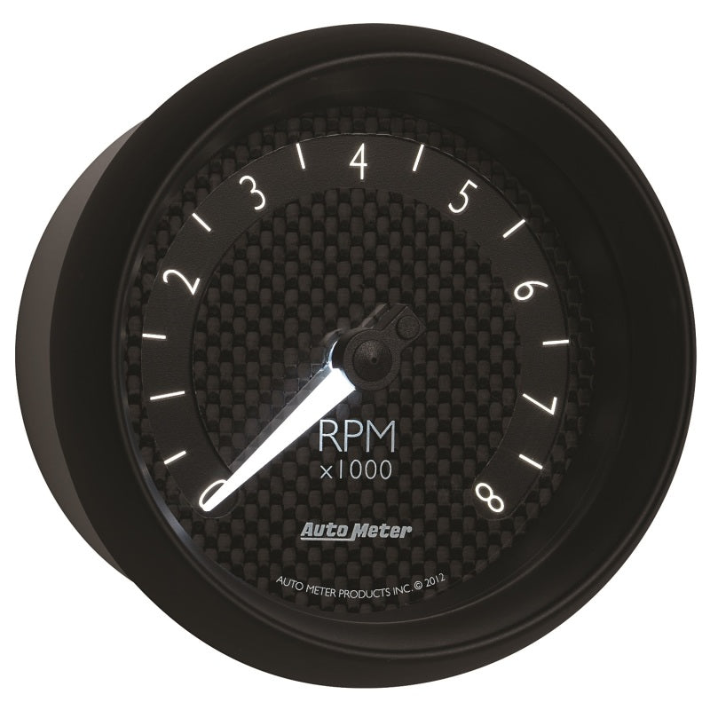 Autometer GT Series 3-3/8in In Dash 8K RPM Tachometer - Burkken Auto Parts