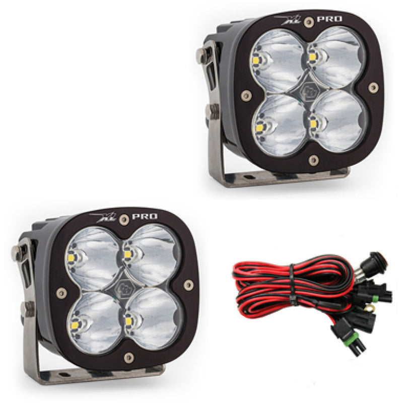 Baja Designs XL Pro Series High Speed Spot Pattern Pair LED Light Pods - Burkken Auto Parts