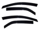 AVS 10-12 Kia Forte Ventvisor Outside Mount Window Deflectors 4pc - Smoke - Burkken Auto Parts