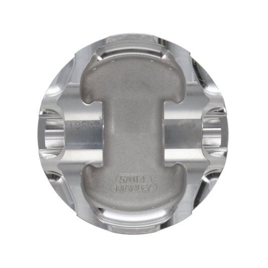 Manley Chevrolet LS Piston Set - 4.125in Bore 1.115in CH, -18.00 CC