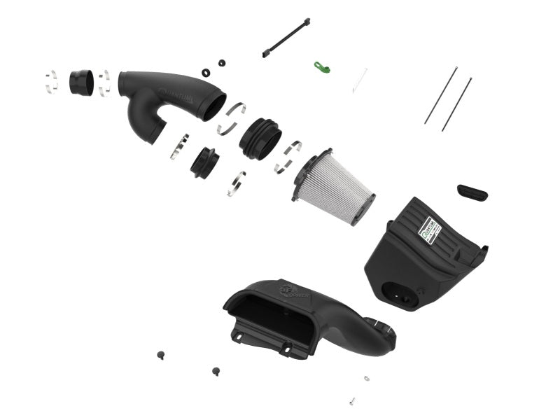 aFe 15-24 Ford F-150 EcoBoost V6 2.7L/3.5L (tt) Quantum Cold Air Intake System w/ Pro DRY S Filter - Burkken Auto Parts