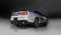 Corsa 2011-2014 Ford Mustang GT/Boss 302 5.0L V8 Polished Sport Axle-Back Exhaust - Burkken Auto Parts