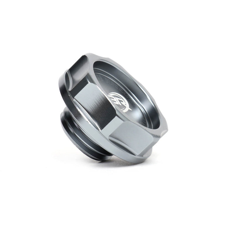 BLOX Racing Billet Honda Oil Cap - Gunmetal - Burkken Auto Parts