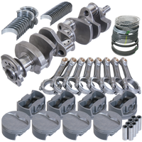Eagle Chevy 350 3.750in Crank 6.000in I-Beam Rods -5cc Flat Top 4.060in Pistons Balanced Assembly - Burkken Auto Parts