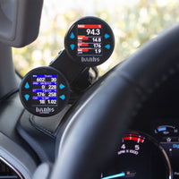 Banks Power Dual Gauge Pod Suction Mount For iDash 1.8 And 52mm Gauges - Burkken Auto Parts