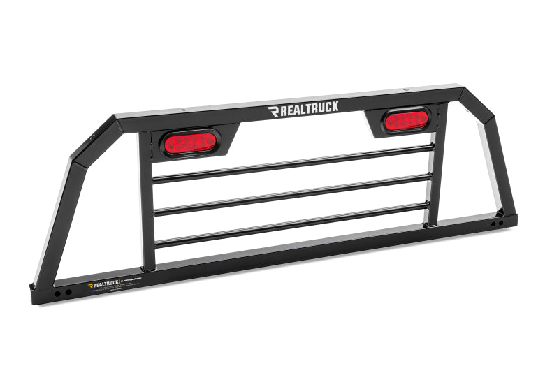 BackRack 08-24 Chevrolet Silverado / 04-24 Ford F-150 SRL Rack Lighted Shortended Frame ONLY Req. HW - Burkken Auto Parts
