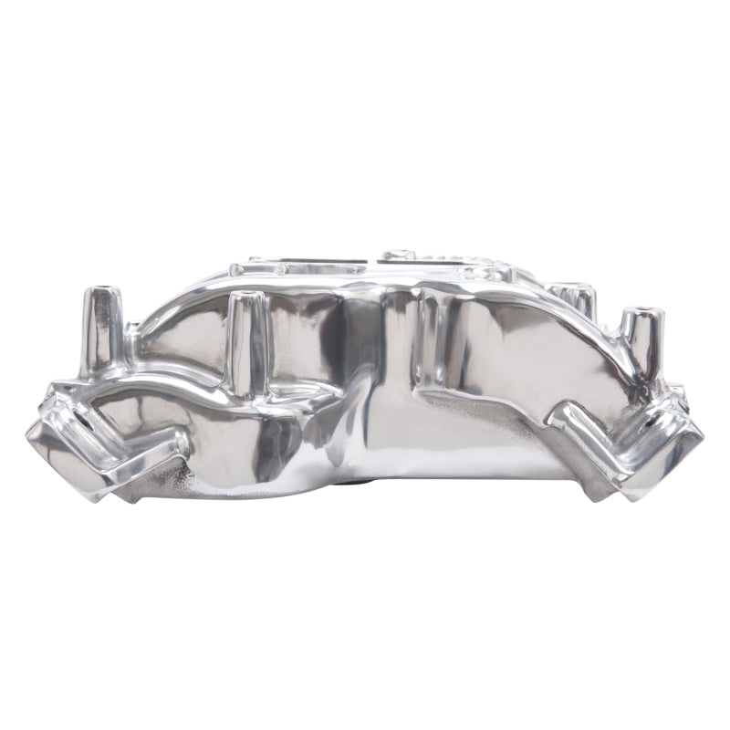 Edelbrock Performer Pontiac Polished Manifold - Burkken Auto Parts
