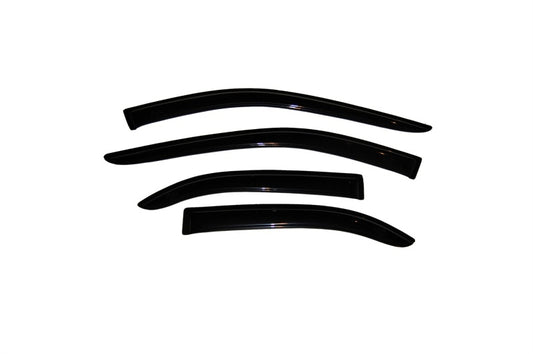 AVS 03-07 Kia Sorento Ventvisor Outside Mount Window Deflectors 4pc - Smoke - Burkken Auto Parts