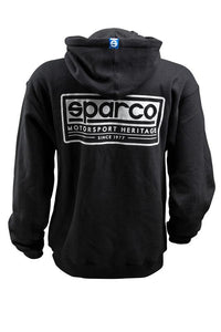 Sparco Sweatshirt Hooded Heritage Blk Xx