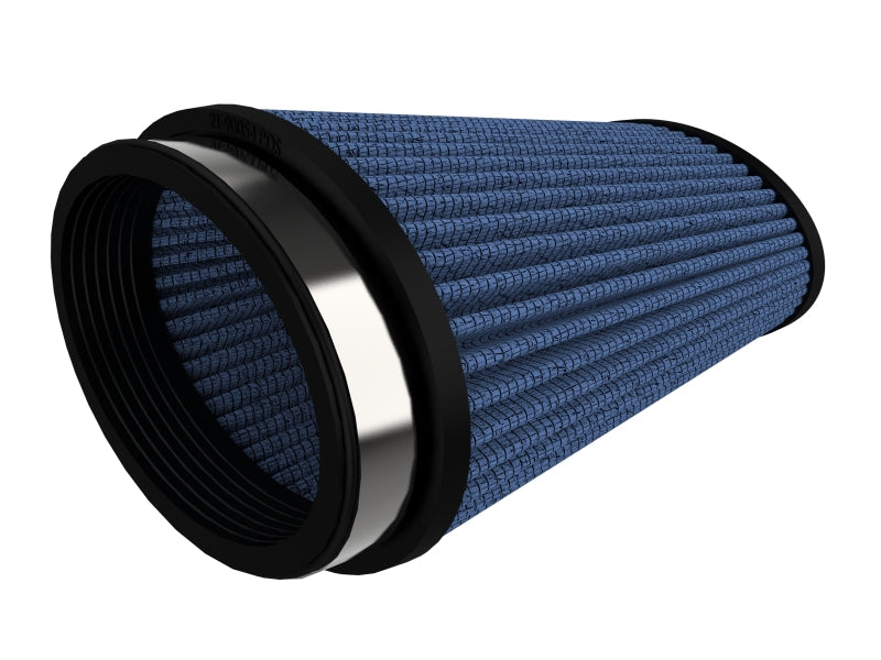 aFe MagnumFLOW Pro DRY S Universal Air Filter (3x4.75) IN F (4x5.75) IN B (2.5x4.25) IN T x 6 H - Burkken Auto Parts