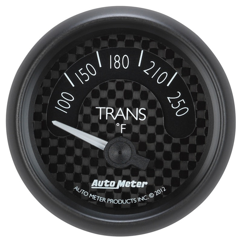 Autometer GT Series 52mm Short Sweep Electronic 100-250 Deg F Transmission Temperature - Burkken Auto Parts