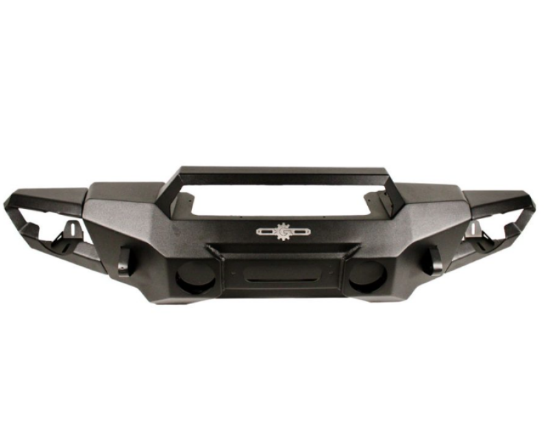 Rock Slide 07-18 Jeep Wrangler JK Appalachian Aluminum Mid Front Bumper w/ Winch Plate - Burkken Auto Parts