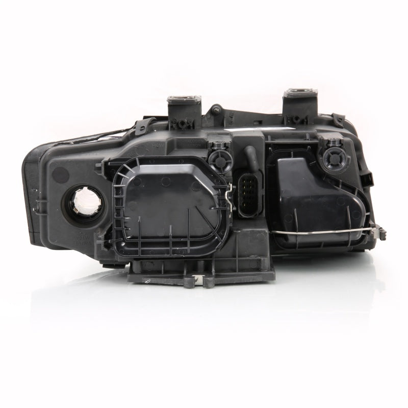 ANZO 2002-2005 Audi A4 Projector Headlight Black G2 (Halogen Type) - Burkken Auto Parts