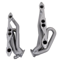 BBK 96-98 GM Truck SUV 5.0 5.7 Shorty Tuned Length Exhaust Headers - 1-5/8 Titanium Ceramic - Burkken Auto Parts
