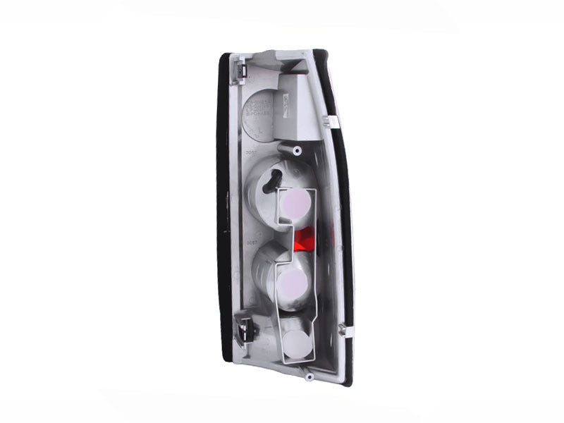ANZO 1999-2000 Cadillac Escalade Taillights Chrome 3D Style - Burkken Auto Parts