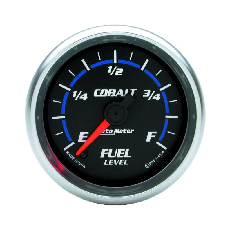 Autometer Cobalt 52mm E-F FSE Fuel Level Gauge - Burkken Auto Parts