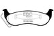 EBC 03+ Ford Crown Victoria 4.6 Greenstuff Rear Brake Pads - Burkken Auto Parts