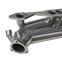 BBK 96-98 GM Truck SUV 5.0 5.7 Shorty Tuned Length Exhaust Headers - 1-5/8 Silver Ceramic - Burkken Auto Parts