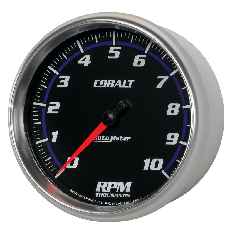 Autometer Cobalt 5in 10,000RPM In-Dash Tachometer - Burkken Auto Parts