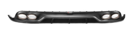 Akrapovic 16-17 Porsche 911 Turbo/Turbo S (991.2) Rear Carbon Fiber Diffuser - Matte - Burkken Auto Parts