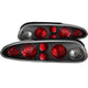 ANZO 1993-2002 Chevrolet Camaro Taillights Black - Burkken Auto Parts