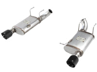 aFe MACHForce XP Exhaust 11-14 Ford Mustang GT V8-5.0L 3in. Stainless Steel Axle-Back w/Black Tips - Burkken Auto Parts