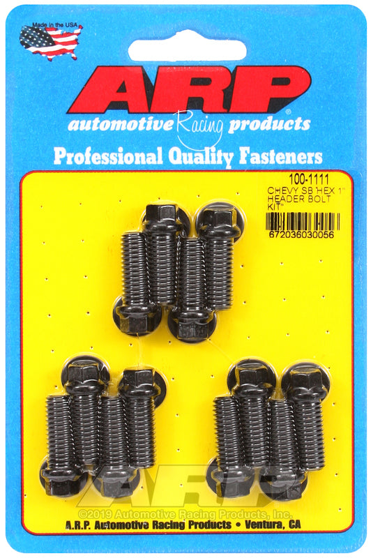 ARP SB Chevy Hex Header Bolt Kit - Burkken Auto Parts