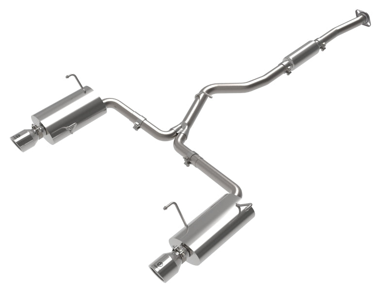 aFe Subaru Forester XT 14-18 H4-2.5L Takeda 2-1/2in to 2-1/4in  304 SS Cat-Back- Polished Tip - Burkken Auto Parts